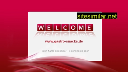 Gastro-snacks similar sites