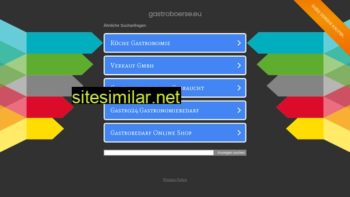 gastroboerse.eu alternative sites