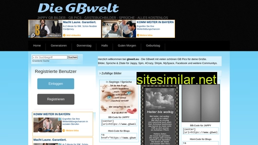 gbwelt.eu alternative sites