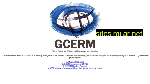 gcerm.eu alternative sites