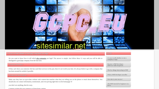 gcpc.eu alternative sites