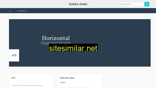 Gekko-state similar sites