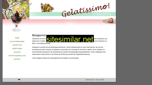 Gelatissimo-concepts similar sites