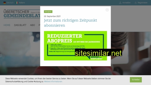 Gemeindeblatt-notiziario similar sites