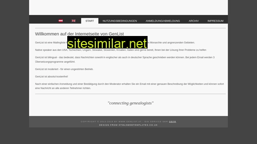 genlist.eu alternative sites