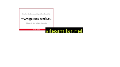genuss-werk.eu alternative sites