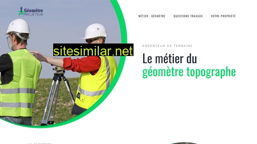 Geometre-projeteur similar sites