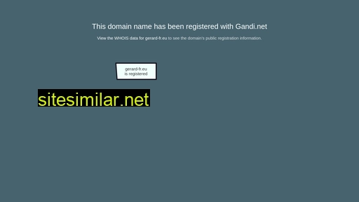 gerard-fr.eu alternative sites