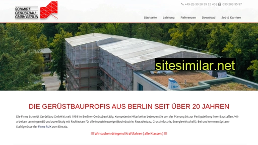 geruestbau-berlin.eu alternative sites