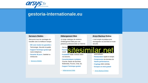 Gestoria-internationale similar sites