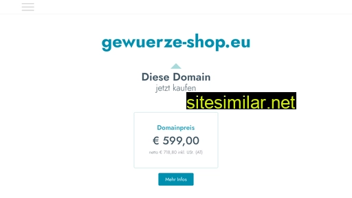 gewuerze-shop.eu alternative sites