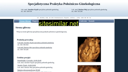 ginekologiasiemianowice.eu alternative sites