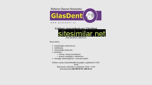 glasdent.eu alternative sites