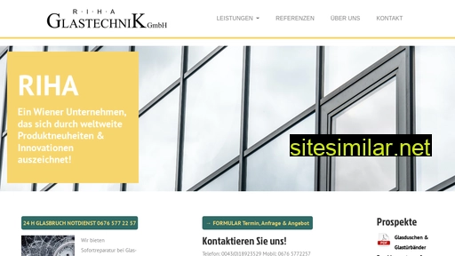 glastechnik-riha.eu alternative sites