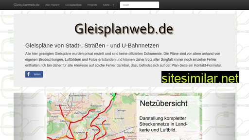 gleisplanweb.eu alternative sites