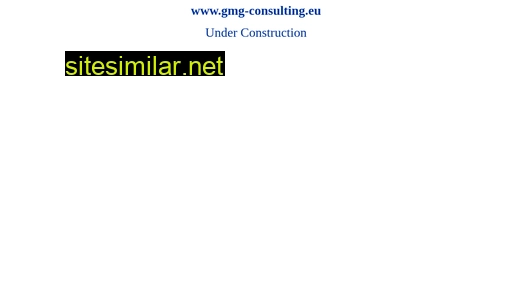 Gmg-consulting similar sites