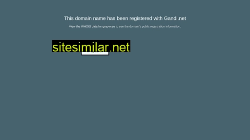 gmp-o.eu alternative sites