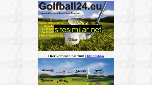 golfball24.eu alternative sites