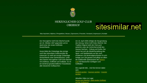golfclub-oberhof.eu alternative sites