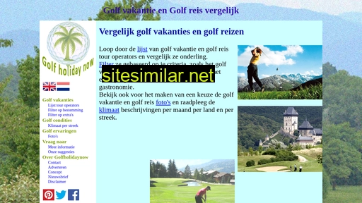 golfholidaynow.eu alternative sites