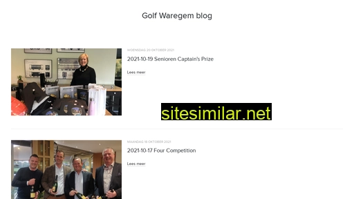 golfwaregem.eu alternative sites