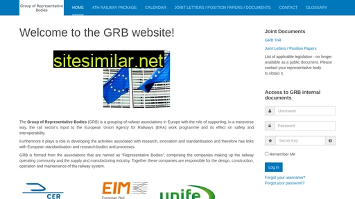 grbrail.eu alternative sites