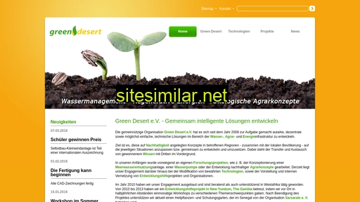 greendesert.eu alternative sites