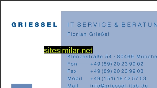 griessel-itsb.eu alternative sites