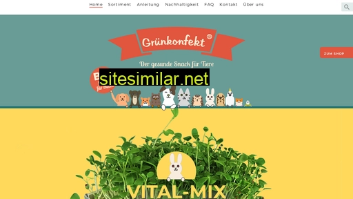 gruenkonfekt.eu alternative sites