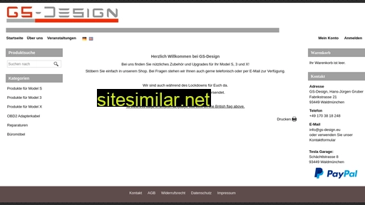 Gs-design similar sites