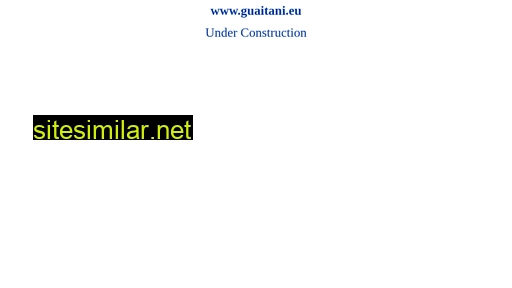 guaitani.eu alternative sites