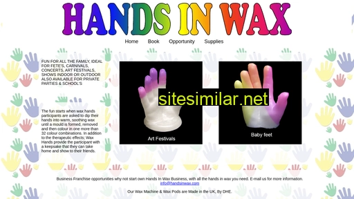 handsinwax.eu alternative sites