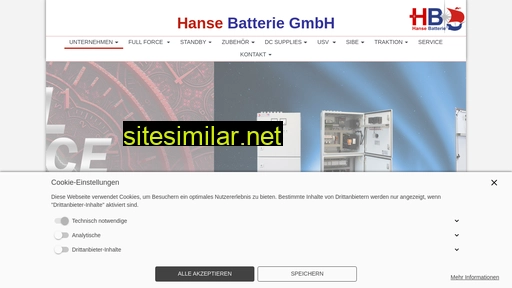 hansebatterie.eu alternative sites