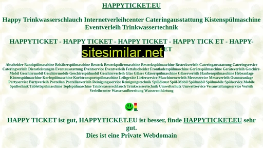 happyticket.eu alternative sites