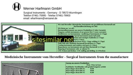harfmann.eu alternative sites