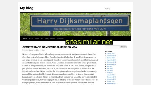 harrydijksma.eu alternative sites