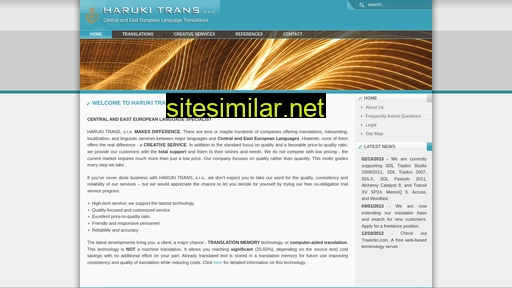 haruki-trans.eu alternative sites