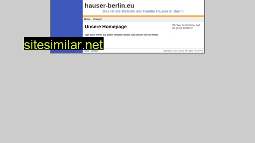 hauser-berlin.eu alternative sites