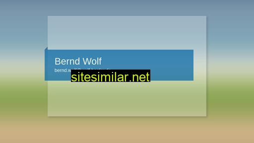 Hausverwaltung-wolf similar sites