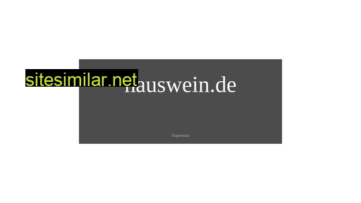 hauswein.eu alternative sites