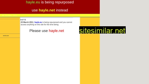 hayle.eu alternative sites