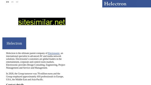 helectron.eu alternative sites