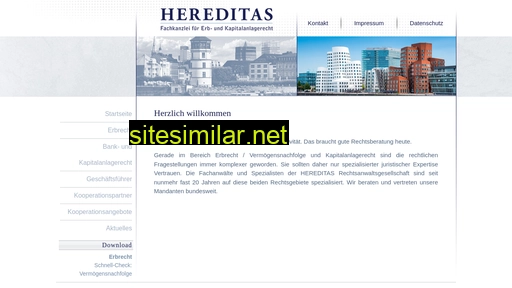 hereditas.eu alternative sites