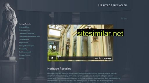 heritagerecycled.eu alternative sites