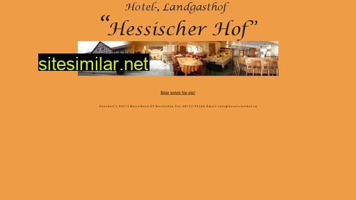 hessischerhof.eu alternative sites