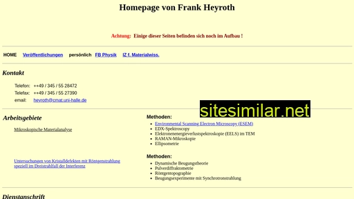 heyroth.eu alternative sites