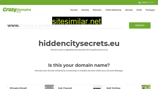 Hiddencitysecrets similar sites