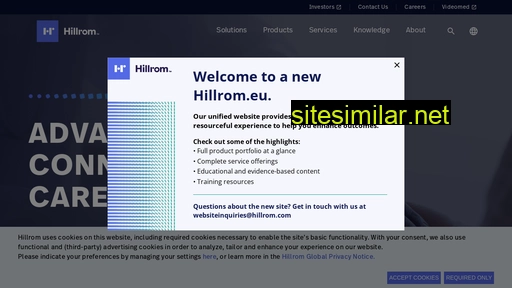 hillrom.eu alternative sites