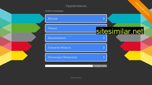 hippokrates.eu alternative sites