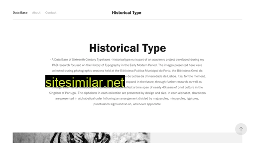 historicaltype.eu alternative sites